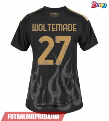 Lacne Ženy Futbalové dres Juventus Nick Woltemade #27 2026-27 Krátky Rukáv - Tretina